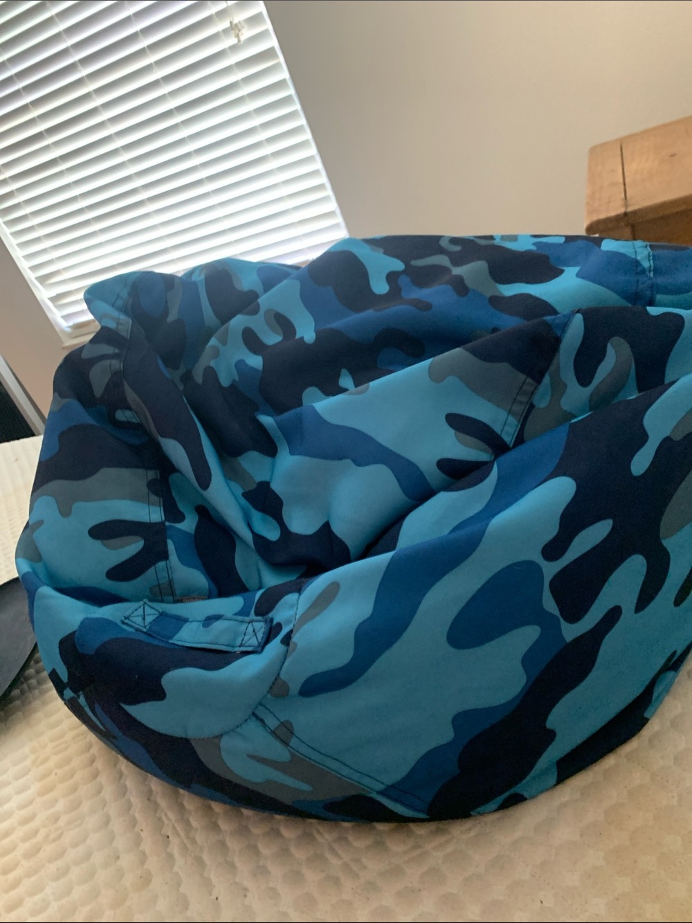 Kids bean bag. Hardly used